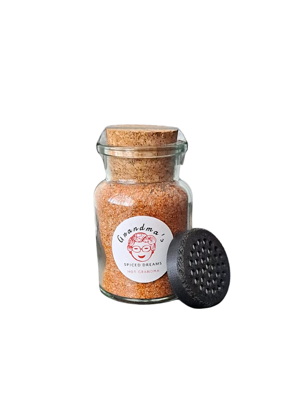 Gewürzstreuer Adapter für 150 g Gläser – Praktisches Streuen und Dosieren - Grandma's Spiced Dreams GmbH