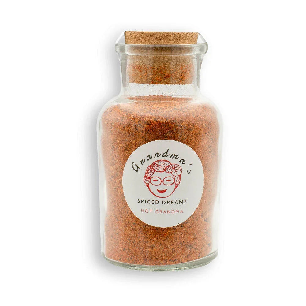 Hot Grandma Chili Gewürz – Handgemachtes, scharfes Gewürz für Liebhaber intensiver, feuriger Schärfe - Grandma's Spiced Dreams GmbH