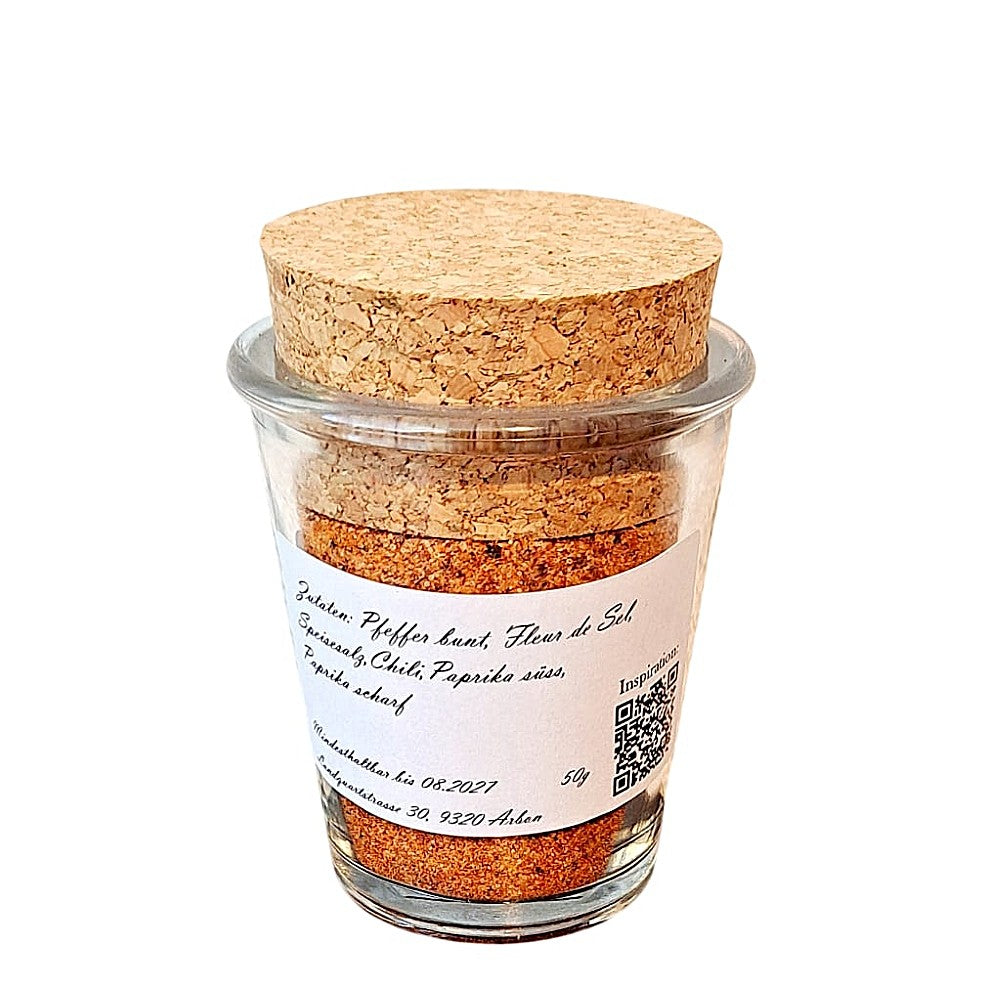 Hot Grandma Chili Gewürz – Handgemachtes, scharfes Gewürz für Liebhaber intensiver, feuriger Schärfe - Grandma's Spiced Dreams GmbH